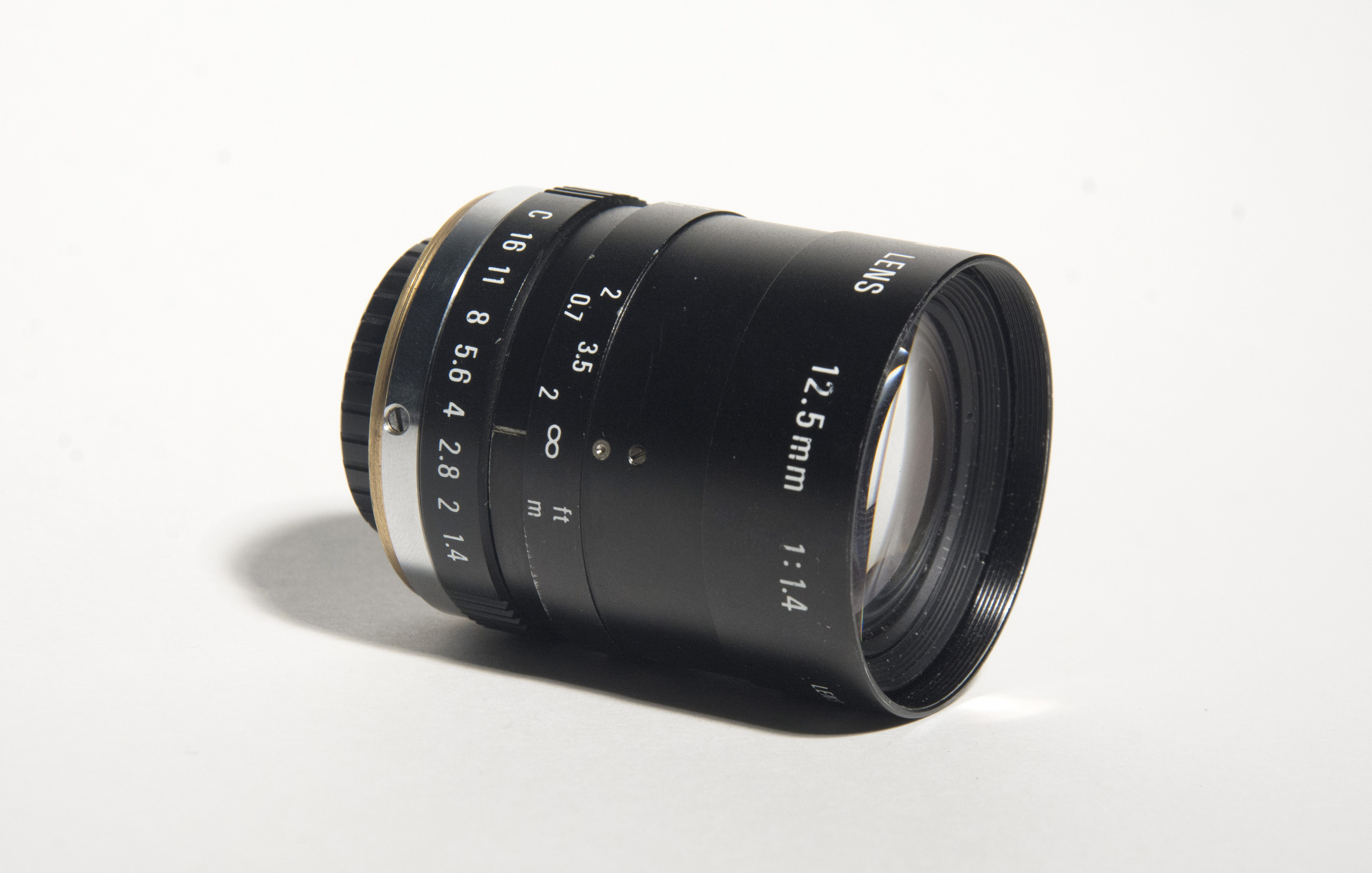 (C-Mount) 12.5mm Cosmicar (f1.4)
