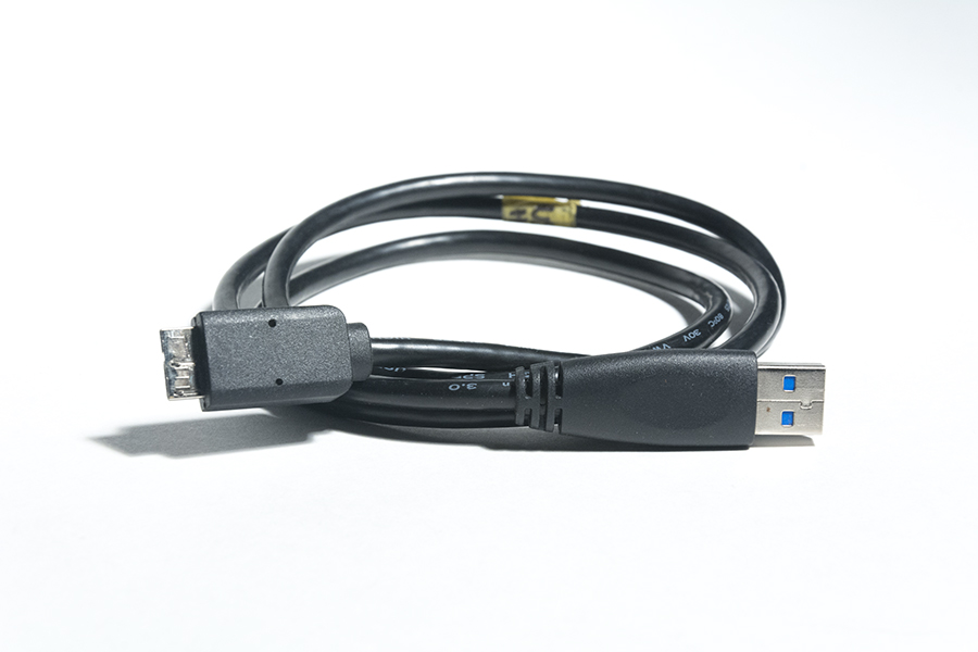 1' USB A to Micro-B Cable