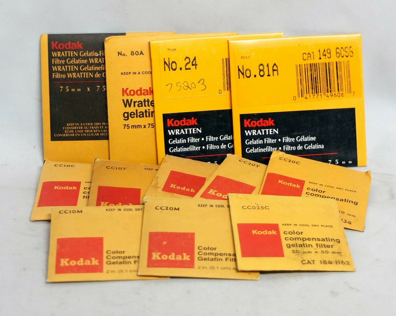 Kodak Wratten Filters