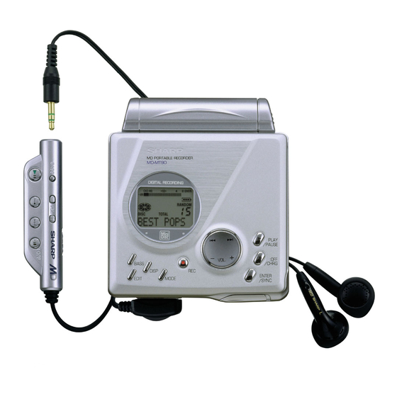 Portable Minidisc Recorder