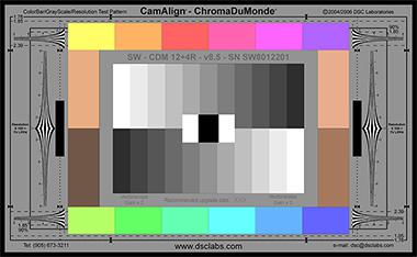 DSC Labs Colour/Focus Chart Kit