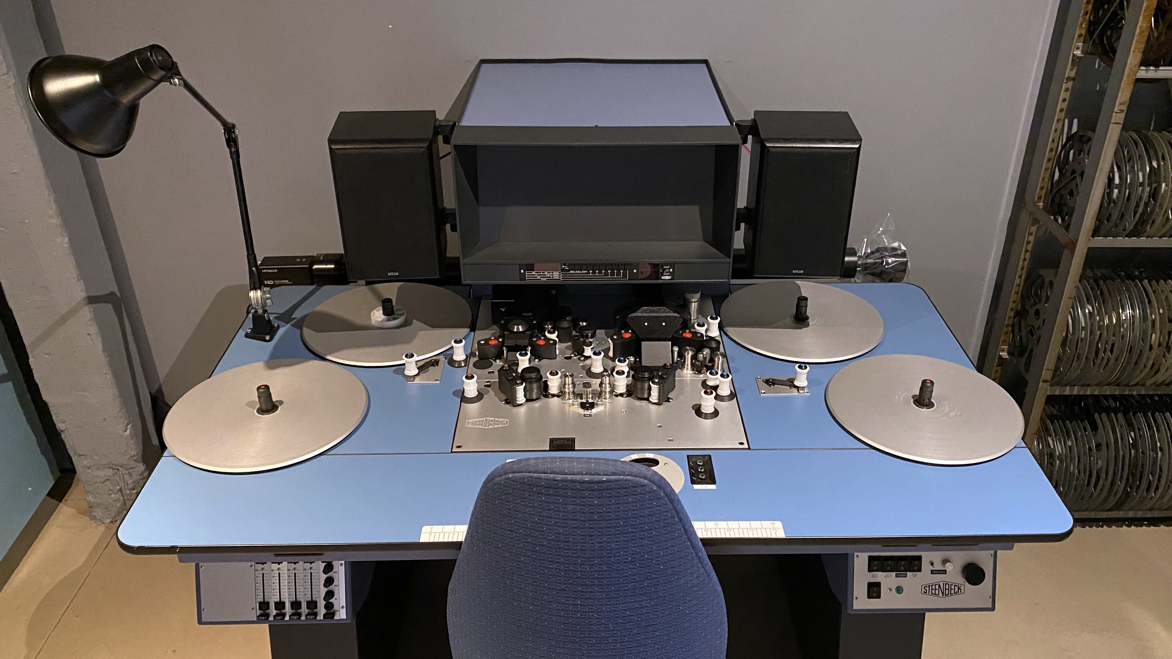Steenbeck Flatbed Editing Suite