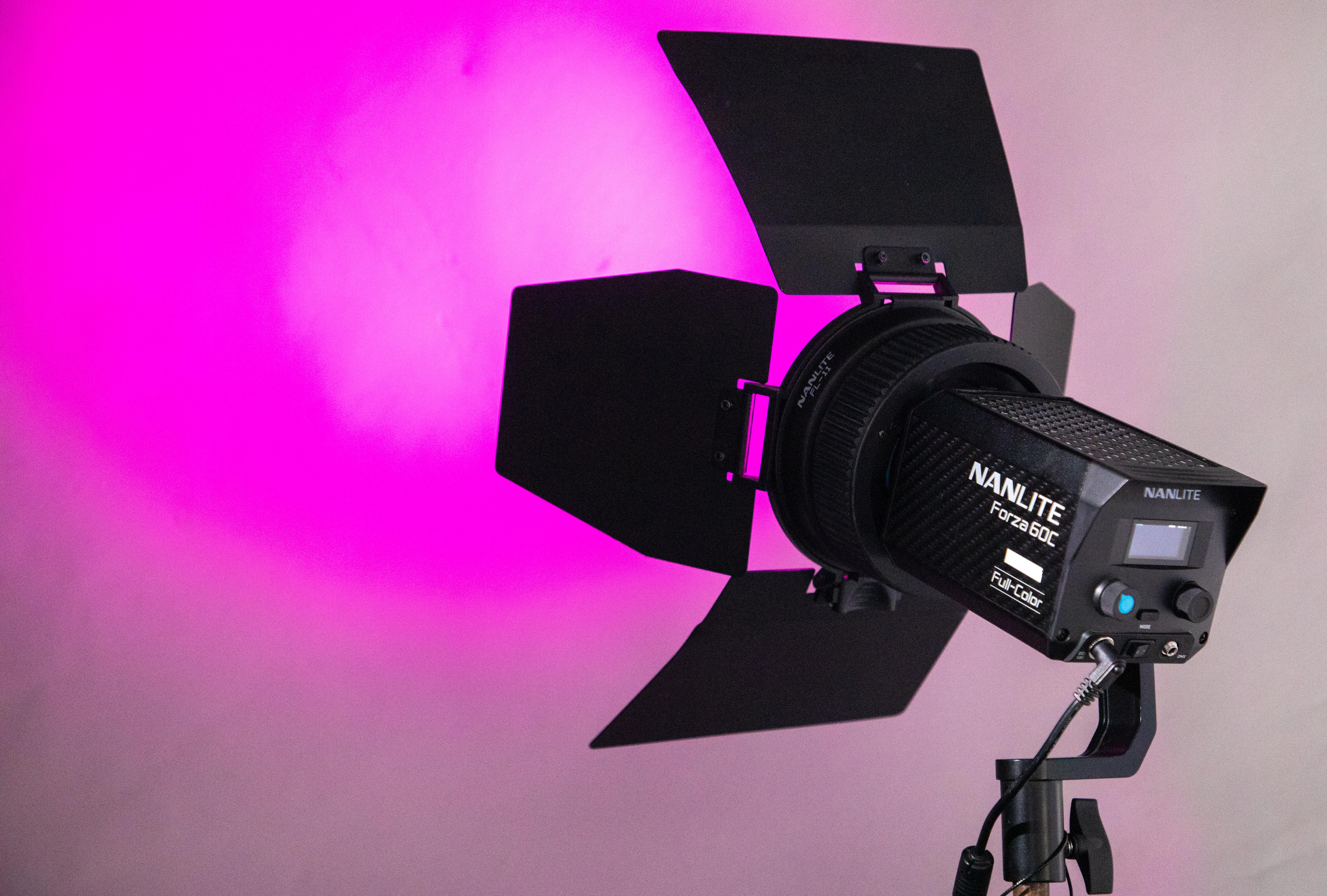 Nanlite Forza 60c RGB & Fresnel Lens