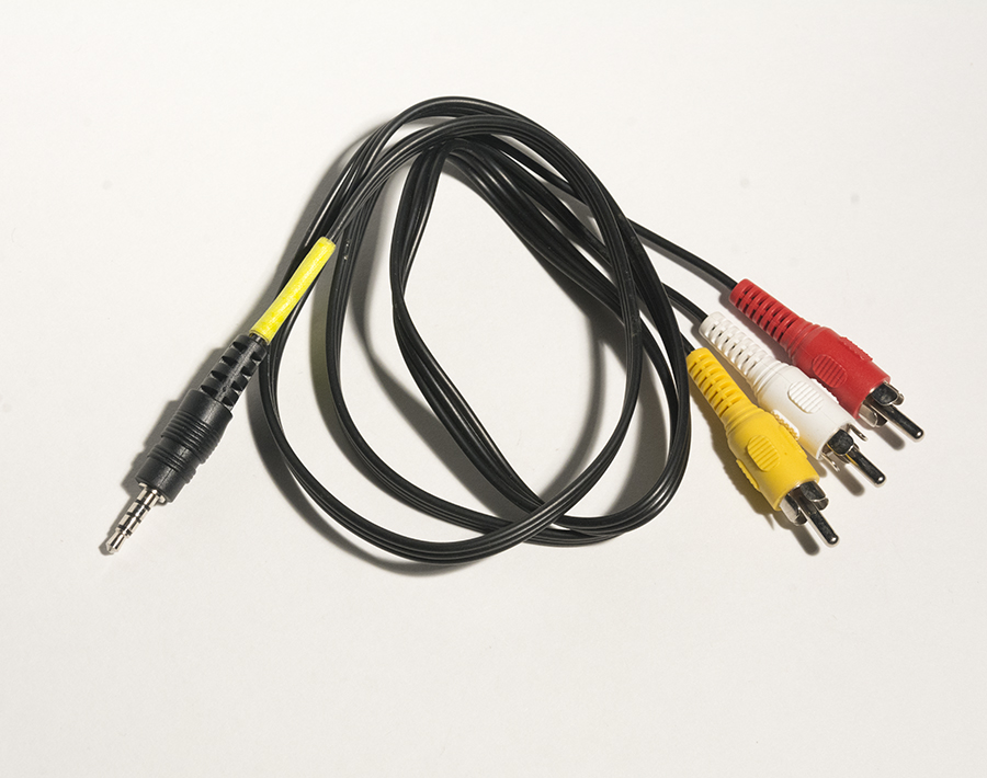 3.5mm TRRS to 3 RCA Cable #1