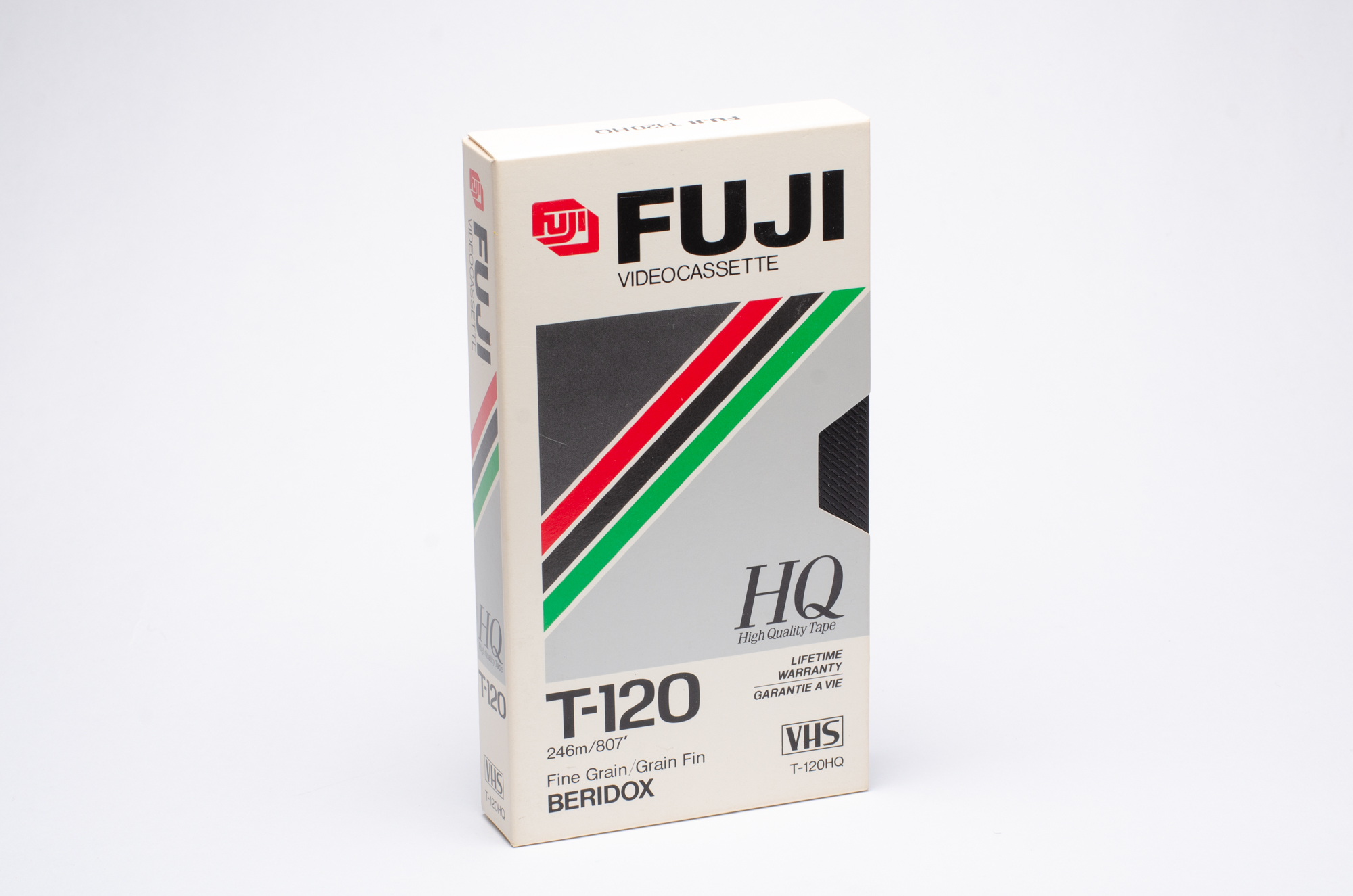Fuji VHS-T120 Videocassette Tape with Case (120 minutes) – Liaison of  Independent Filmmakers of Toronto