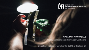 Call for Proposals: Analogue Resilience: A Film Labs Gathering