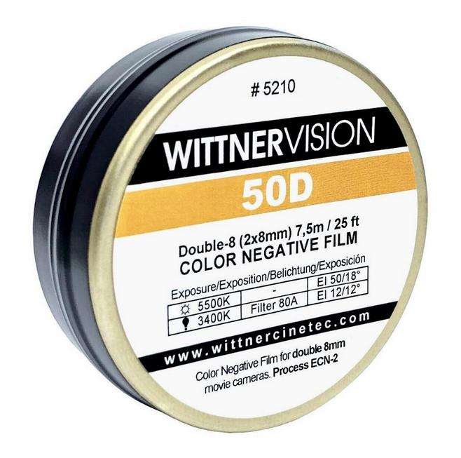 WittnerVision Regular 8mm Colour Negative Film (25ft: ASA 50D) – Liaison of  Independent Filmmakers of Toronto