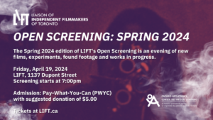 Open Screening – Spring 2024