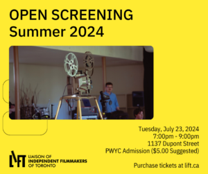 Open Screening – Summer 2024