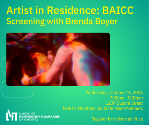 Screening with 2024 BAICC Resident Brenda Boyer