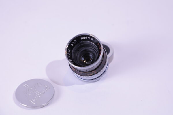 Switar 16mm f/1.8 H16 RX C-Mount Lens S# 657912 - Image 3