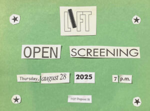 Open Screening – August 2025