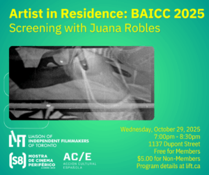 Screening with 2025 BAICC Resident Juana Robles
