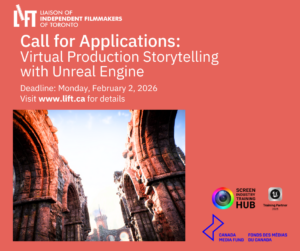 Call for Applications: Virtual Production Storytelling with Unreal Engine 2026